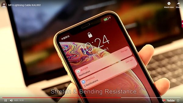 MFI Lightning кабель Кал 002